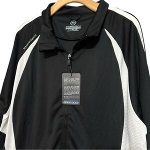Stormtech NWT Men’s Size L Black White Performance H2X-Dry Training Jacket